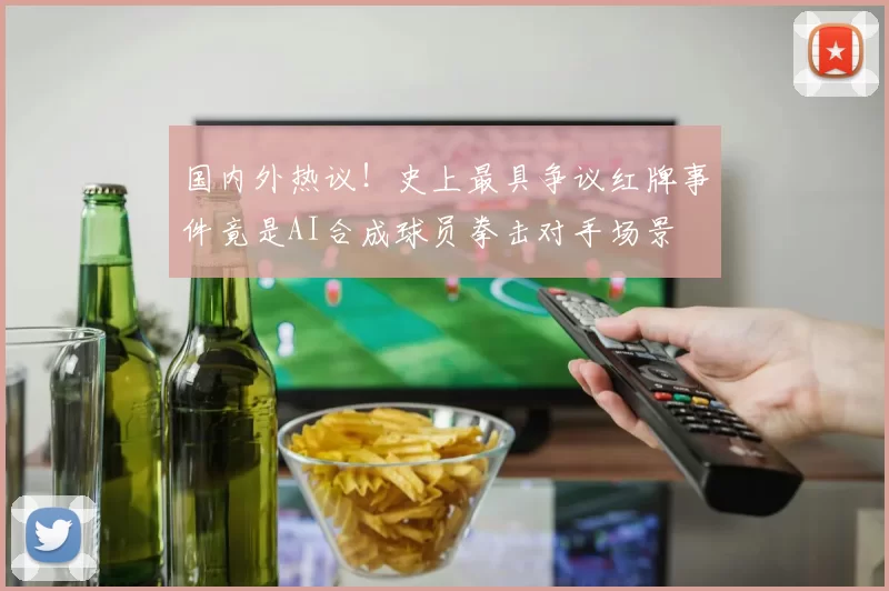 国内外热议！史上最具争议红牌事件竟是AI合成球员拳击对手场景